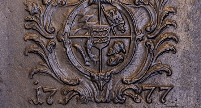 Ofenplatte-Detail